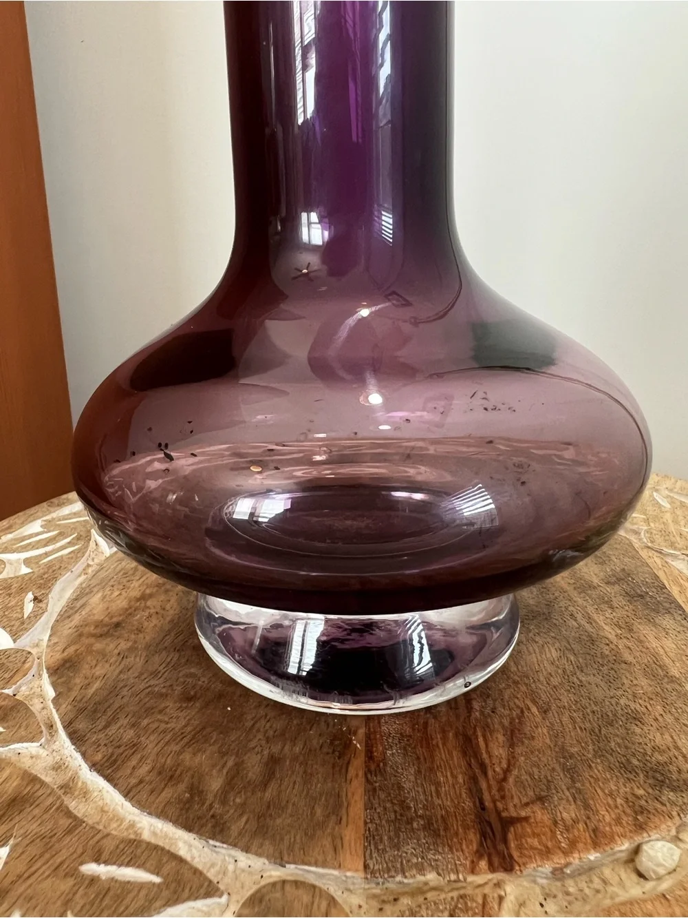 Marquis By Waterford Purple Glass Vase - Marquis By Waterford